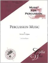 PERCUSSION MUSIC MIXED PERC 4TET cover